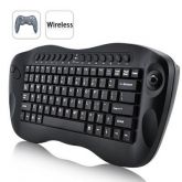 Teclado sem fio com Trackball - QWERTY, Internet