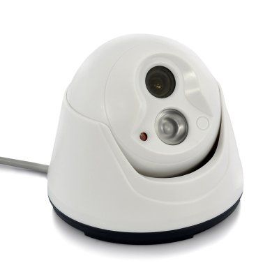 Câmera Dome CCTV - CMOS 1/4 polegadas, lente de 3.6mm