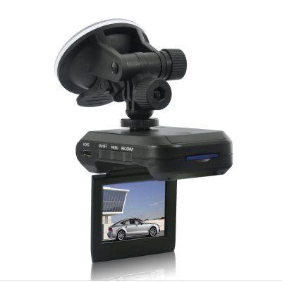 HD Mini carro DVR - 2,5 polegadas, LCD, visão noturna