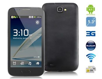 Celular 5.0 "Android 2.3 Smartphone 1GHz com Wi-Fi, GPS