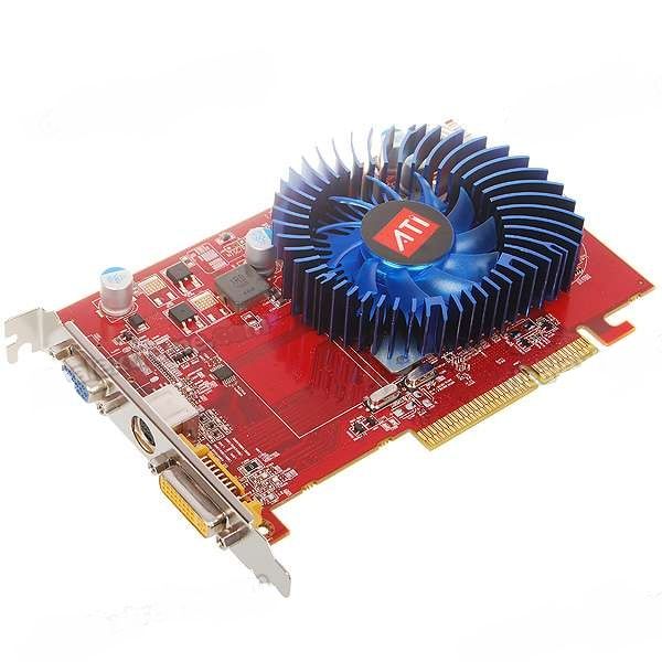 placa de vídeo AGP ATI Radeon HD 3650 512M DDR2 4x/8x