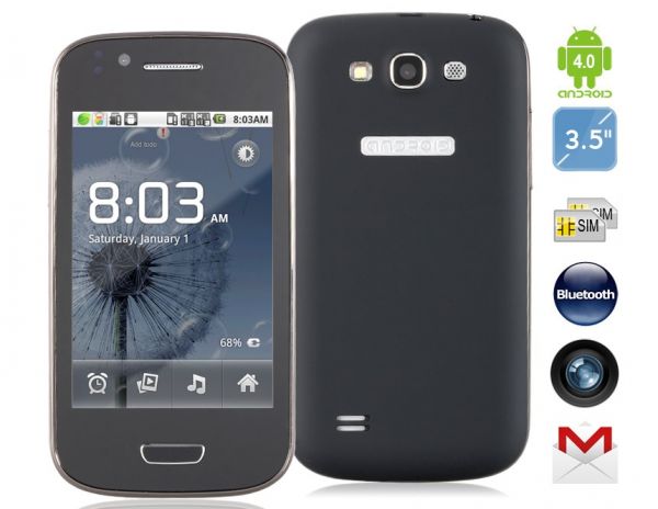 Celular M9330 3,5 Android 4.0.3 Core com A-GPS, FM